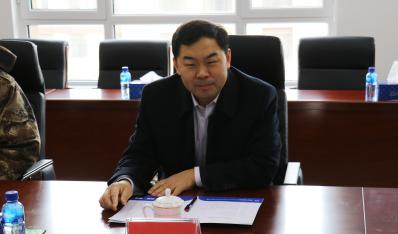 莱山区委书记宫权一行莅临公司调研